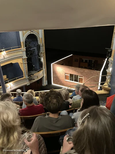 Harold Pinter Theatre Royal Circle F1 view from seat photo