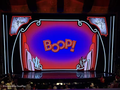 Broadhurst Theatre Mezzanine A107 view from seat photo