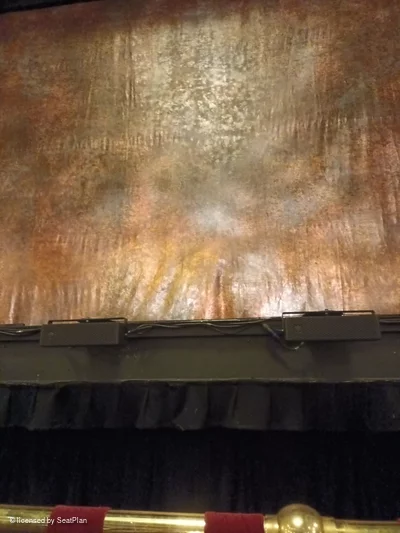 Grand Opera House York Stalls A6 view from seat photo