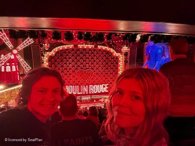 Piccadilly Theatre Royal Circle F19 view from seat photo