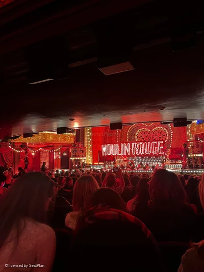 Piccadilly Theatre Stalls S3 view from seat photo