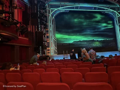Broadway Theatre Orchestra M12 view from seat photo