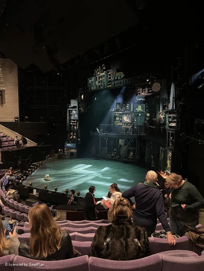 National Theatre - Olivier Stalls L3 view from seat photo