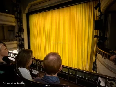 Fortune Theatre Dress Circle B17 view from seat photo