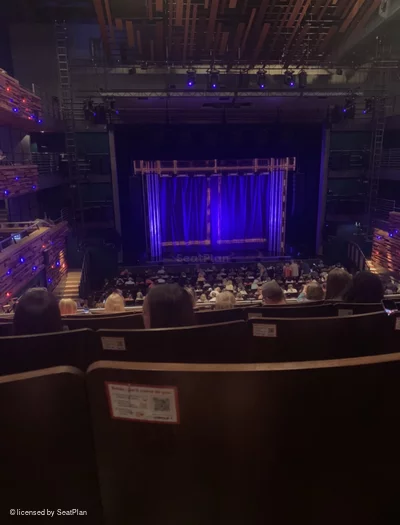Aylesbury Waterside Theatre Circle 1 F21 view from seat photo