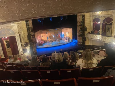 Richmond Theatre Upper Circle H21 view from seat photo