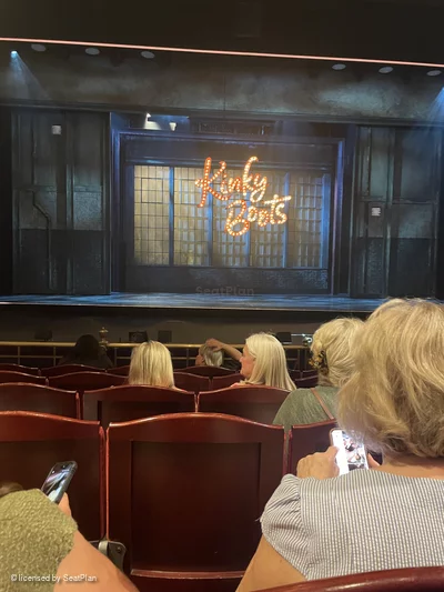 London Coliseum Stalls F24 view from seat photo