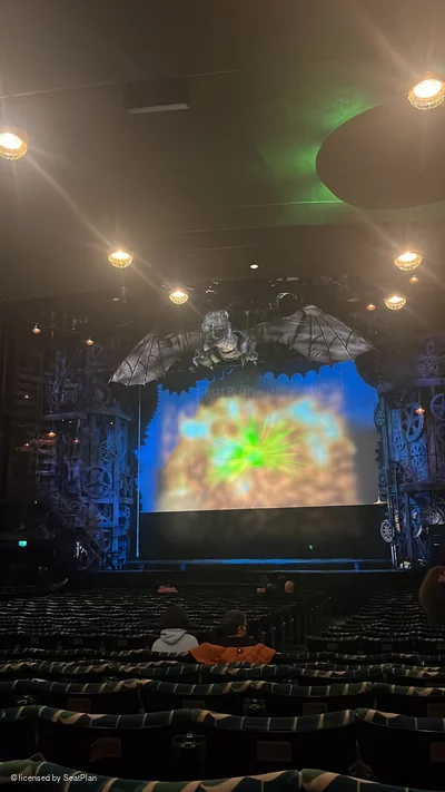 Apollo Victoria Theatre Stalls Y13 view from seat photo
