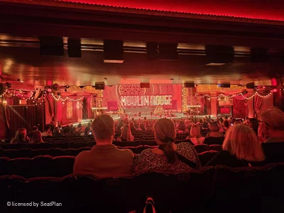 Piccadilly Theatre Stalls U24 view from seat photo