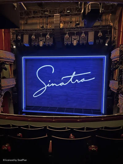 Aldwych Theatre Dress Circle E9 view from seat photo