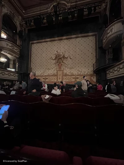 Gielgud Theatre Stalls J9 view from seat photo