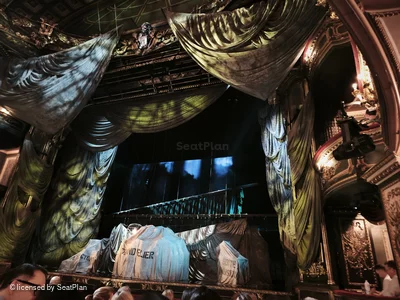 His Majesty's Theatre Stalls H10 view from seat photo