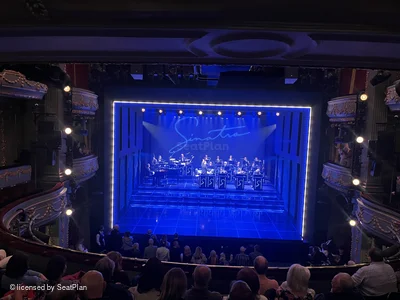Aldwych Theatre Dress Circle F14 view from seat photo