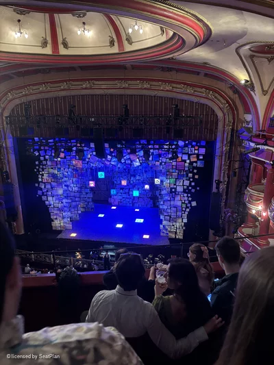 Bristol Hippodrome Upper Circle E16 view from seat photo