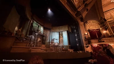 Walter Kerr Theatre Orchestra D1 view from seat photo