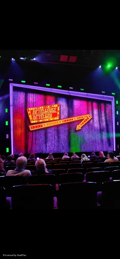 Prince Edward Theatre Stalls J23 view from seat photo