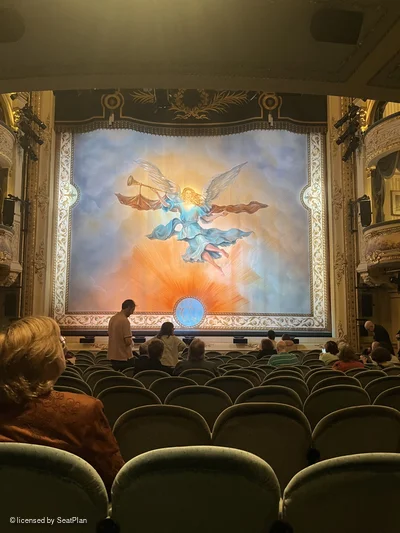 Wyndham's Theatre Stalls N15 view from seat photo