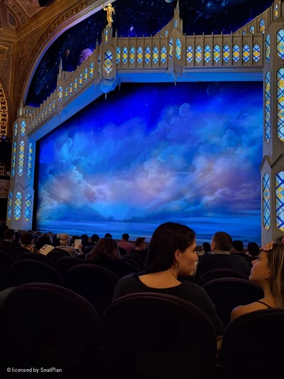 Eugene O'Neill Theatre Orchestra K16 view from seat photo