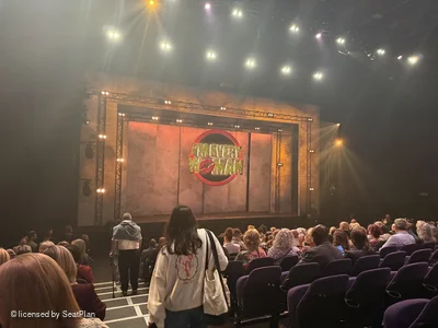 Wembley Park Theatre Stalls L13 view from seat photo
