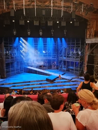 London Palladium Royal Circle E26 view from seat photo