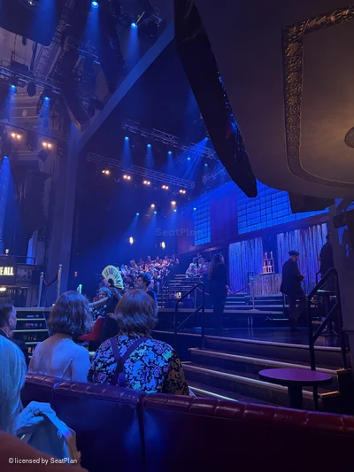 Broadhurst Theatre Orchestra E18 view from seat photo