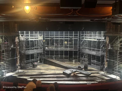 London Palladium Royal Circle J26 view from seat photo
