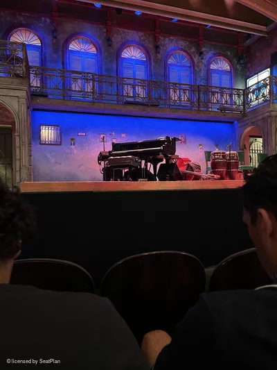Gerald Schoenfeld Theatre Orchestra B101 view from seat photo