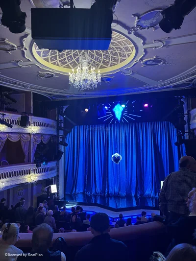 Criterion Theatre Dress Circle D10 view from seat photo