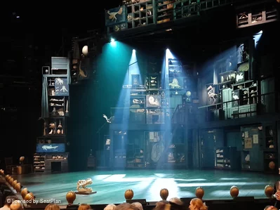 National Theatre - Olivier Stalls F18 view from seat photo
