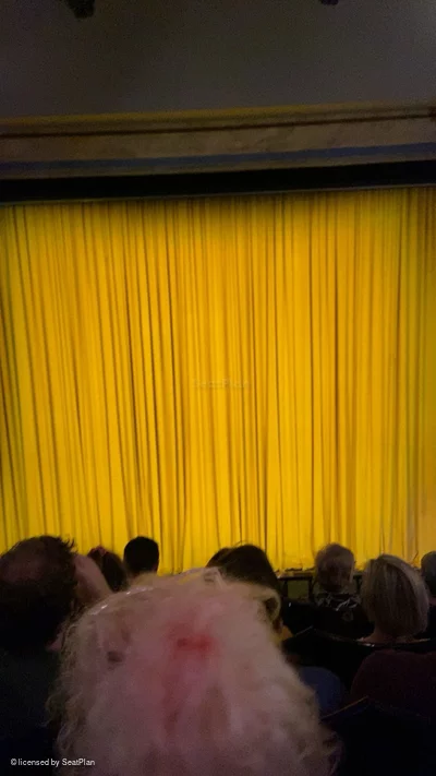 Fortune Theatre Dress Circle E9 view from seat photo