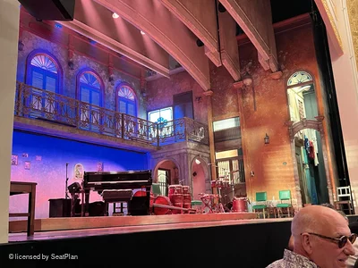 Gerald Schoenfeld Theatre Orchestra B11 view from seat photo