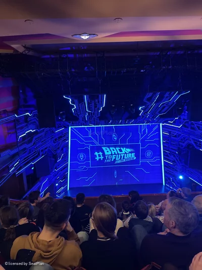 Adelphi Theatre Upper Circle F23 view from seat photo