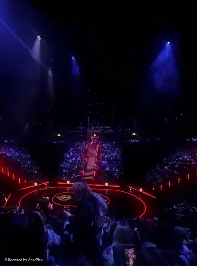 Troubadour Canary Wharf Theatre District 4 P62 view from seat photo