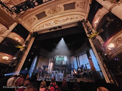 Lyric Theatre Stalls F8 view from seat photo