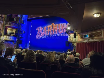 New Wimbledon Theatre Stalls M42 view from seat photo