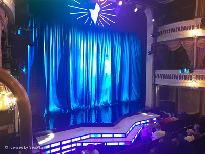 Criterion Theatre Dress Circle A27 view from seat photo