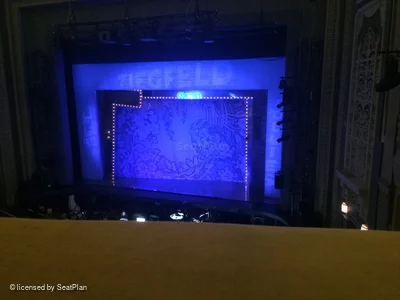 Regent Theatre Circle A3 view from seat photo