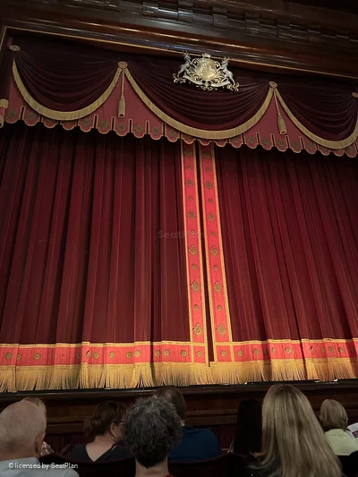 St Martin's Theatre Stalls D8 view from seat photo