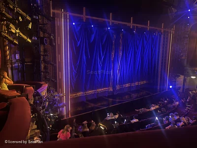Lena Horne Theatre Front Mezzanine A19 view from seat photo