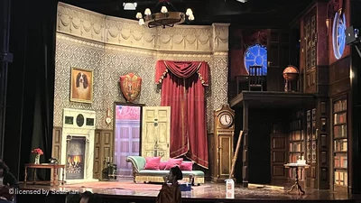 Duchess Theatre Stalls M8 view from seat photo