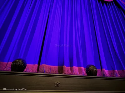 Lyceum Theatre Orchestra A108 view from seat photo