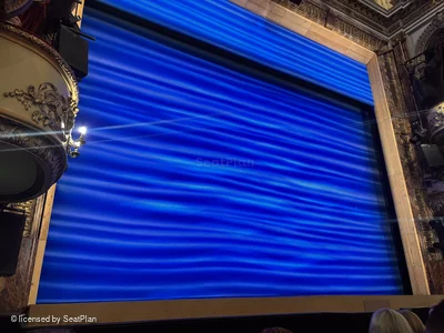 Novello Theatre Stalls G23 view from seat photo