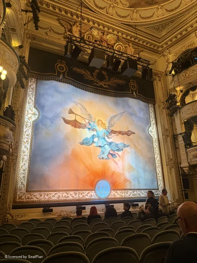 Wyndham's Theatre Stalls K24 view from seat photo