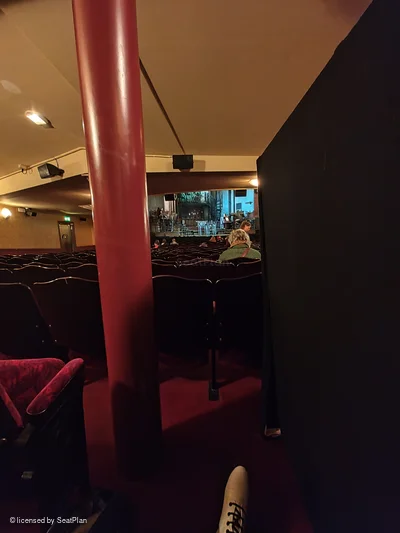 Lyric Theatre Stalls W15 view from seat photo
