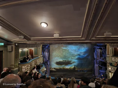 Sondheim Theatre Dress Circle H21 view from seat photo