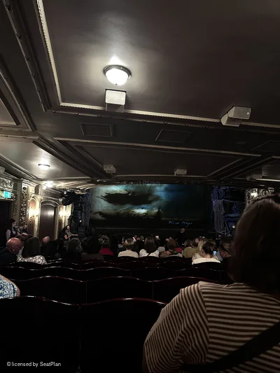 Sondheim Theatre Stalls U27 view from seat photo