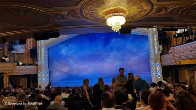 Eugene O'Neill Theatre Orchestra R2 view from seat photo