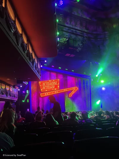 Prince Edward Theatre Stalls R33 view from seat photo
