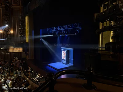Nederlander Theatre Mezzanine Box C1 view from seat photo