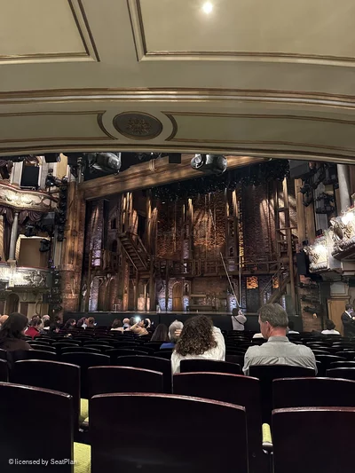 Victoria Palace Theatre Stalls P9 view from seat photo